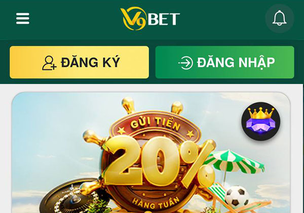 Gửi tiền V9bet