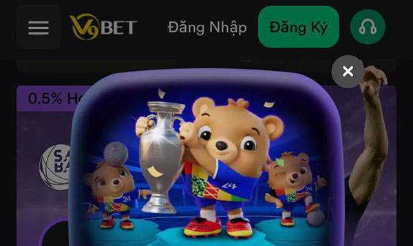 Khuyến mãi Euro tại V9bet